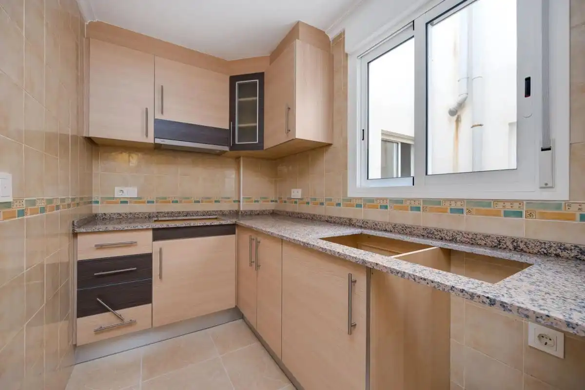 Cocina de Piso en venta en San Fulgencio con Jardín privado y Piscina