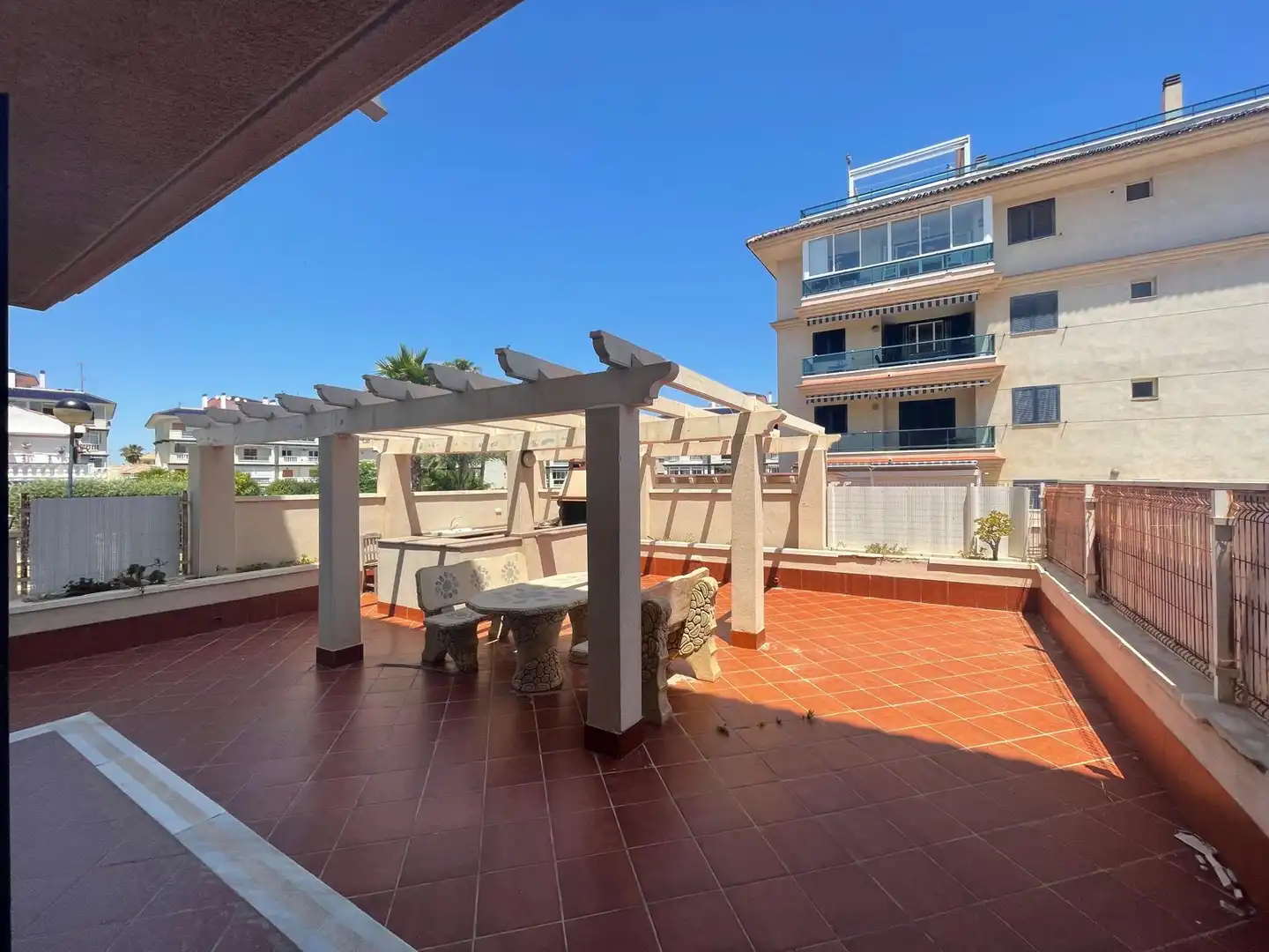 Terrace of Flat for sale in Torrevieja  with Air Conditioner, Terrace and Community pool