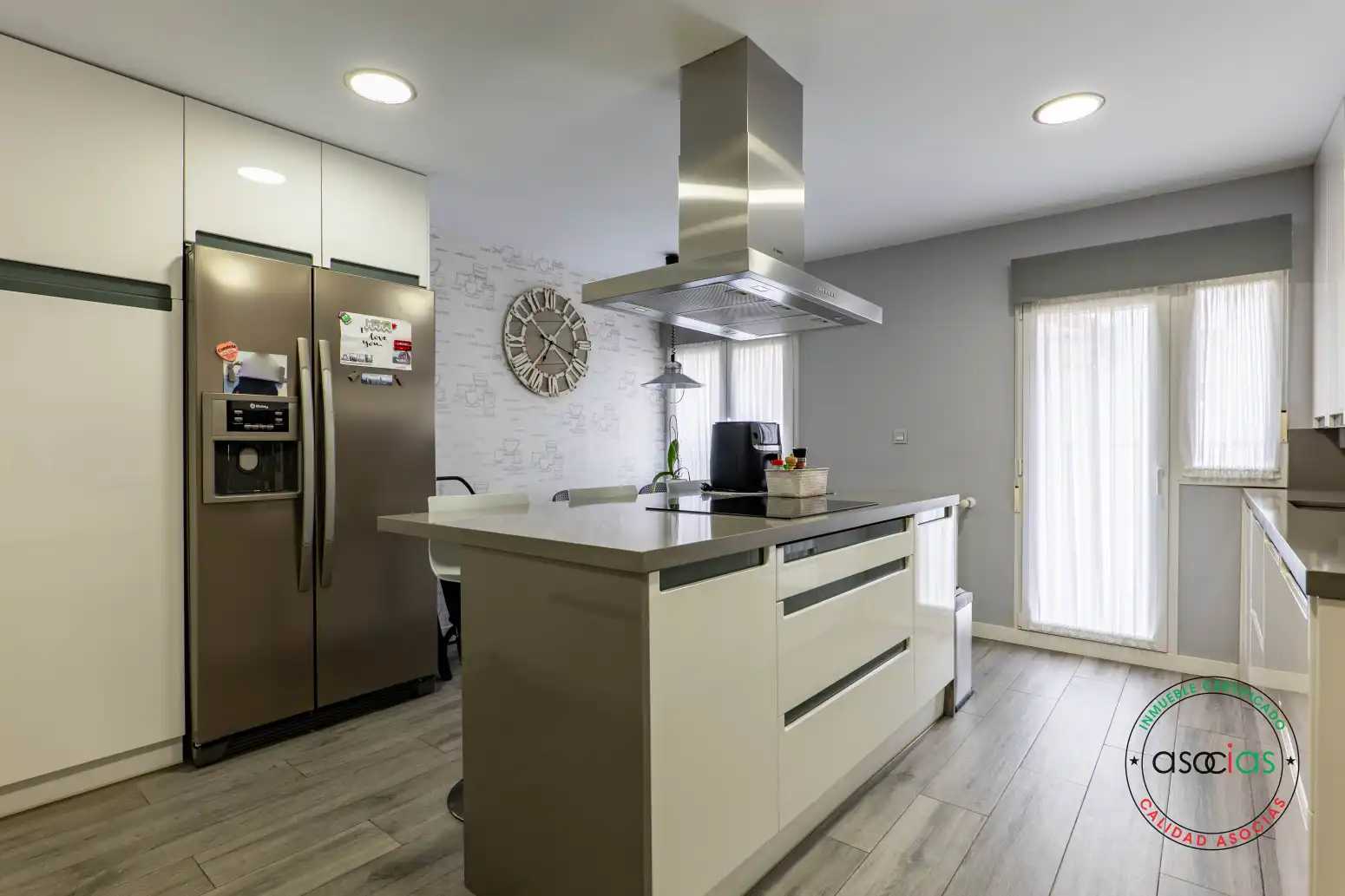 Cocina de Piso en venta en Gijón  con Calefacción y Terraza