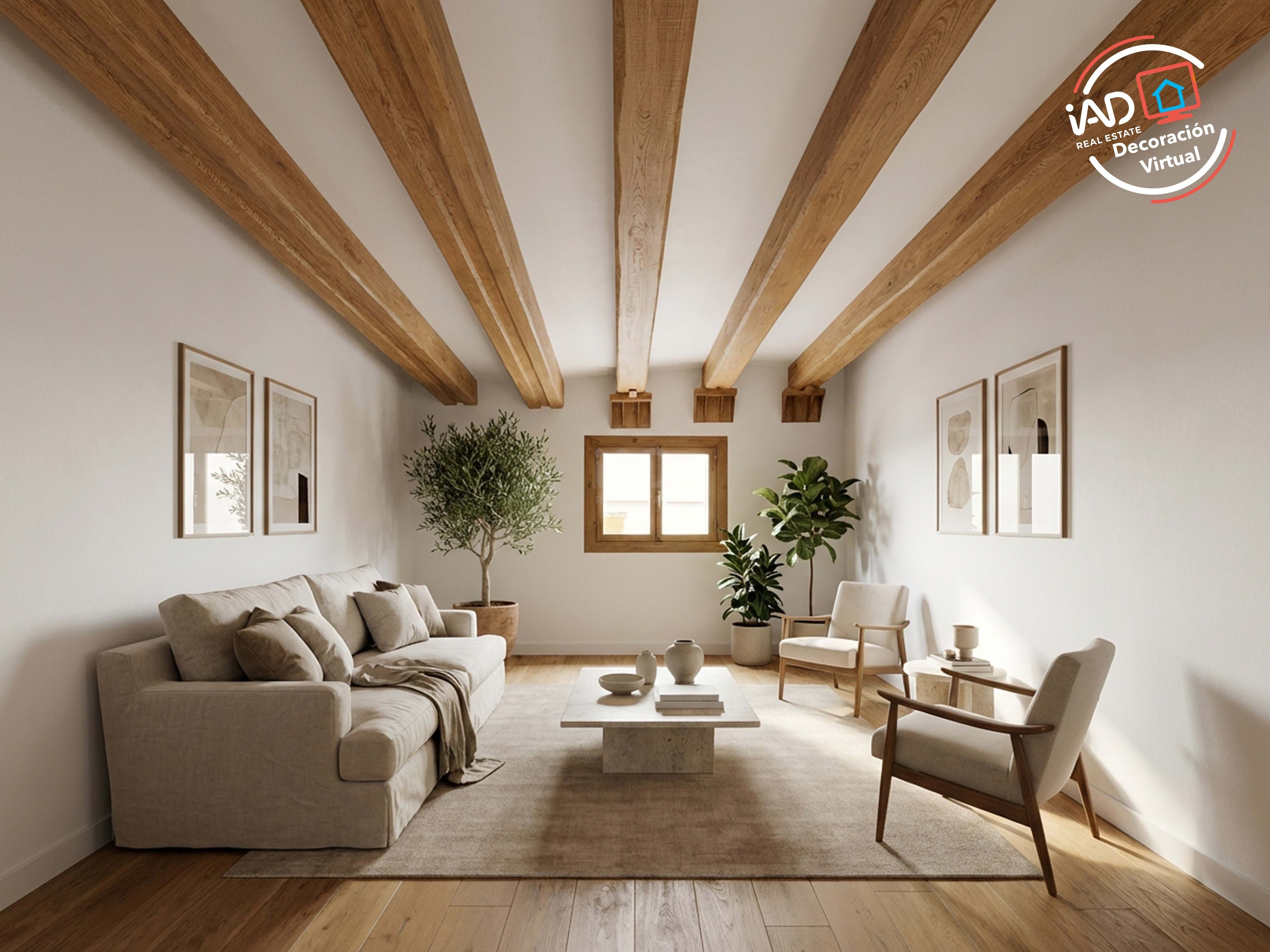 Living room of Flat for sale in  Barcelona Capital  with Air Conditioner