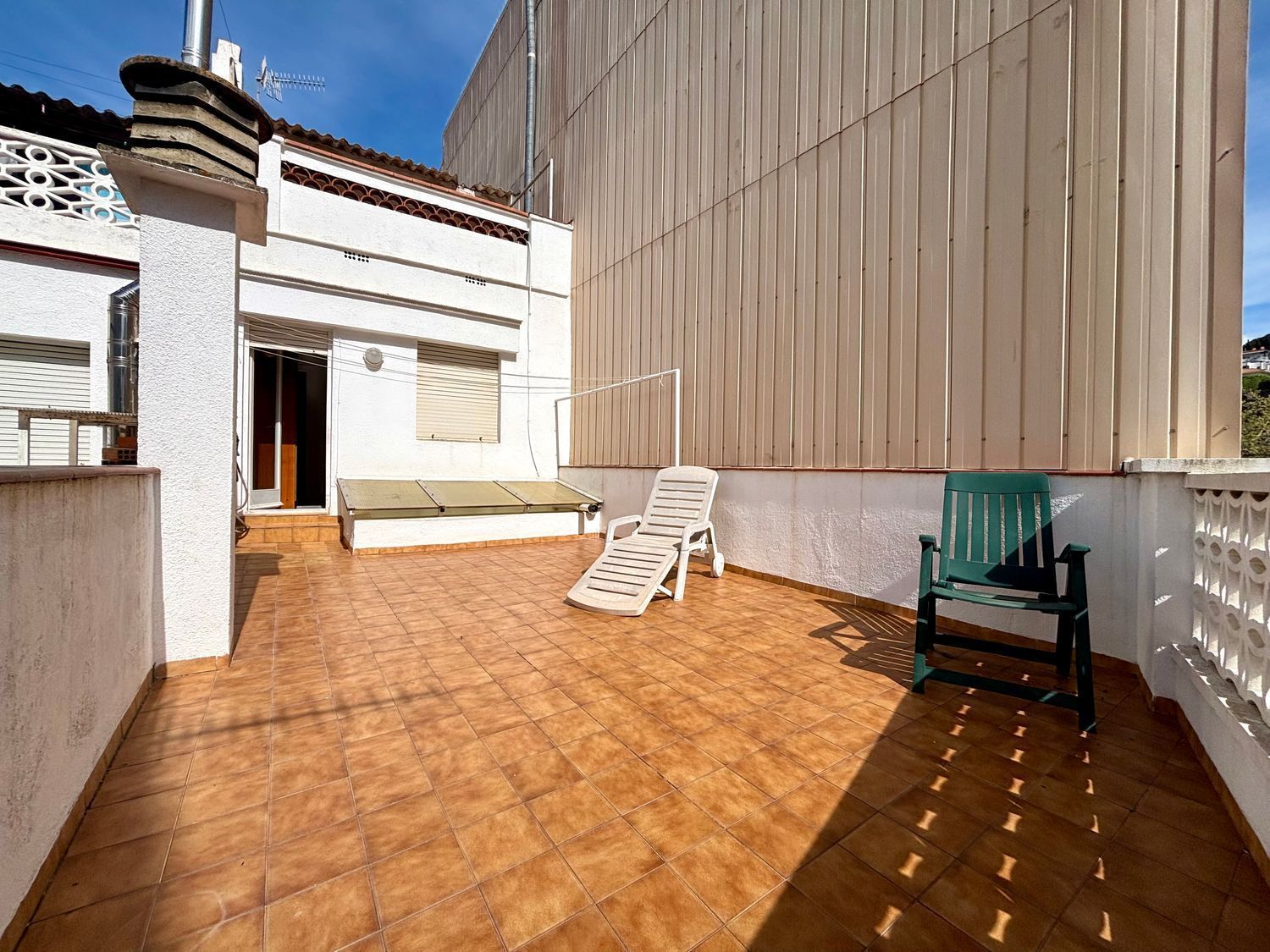 Terrace of Single-family semi-detached for sale in Blanes  with Heating, Terrace and Storage room
