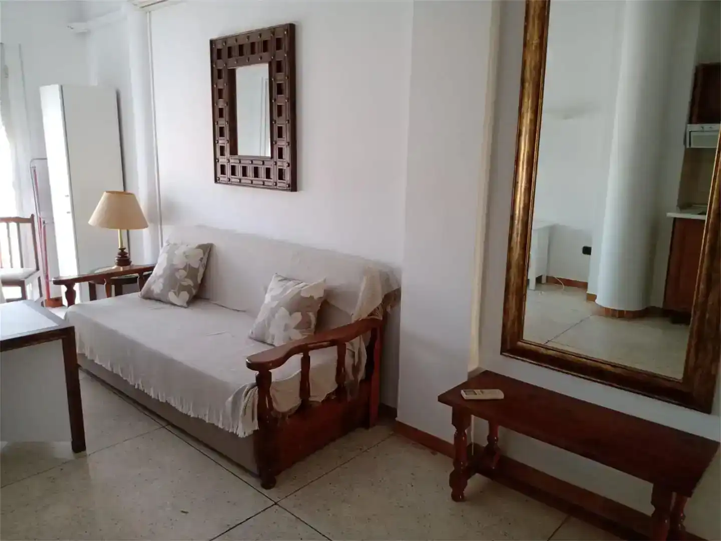 Sala de estar de Piso de alquiler en Moraleja con Aire acondicionado, Amueblado y Lavadora