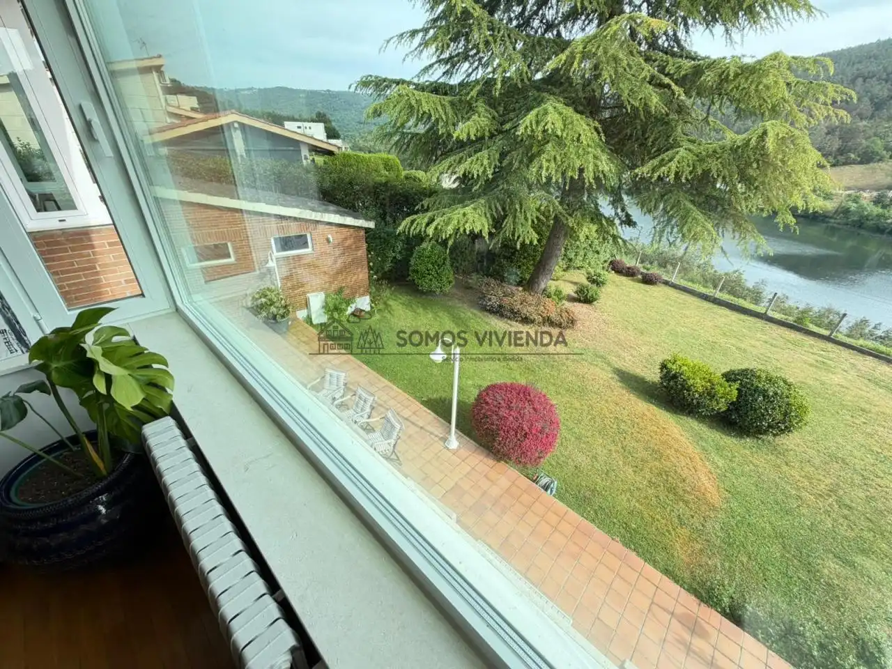 Jardín de Casa o chalet en venta en Ourense Capital  con Calefacción, Jardín privado y Terraza