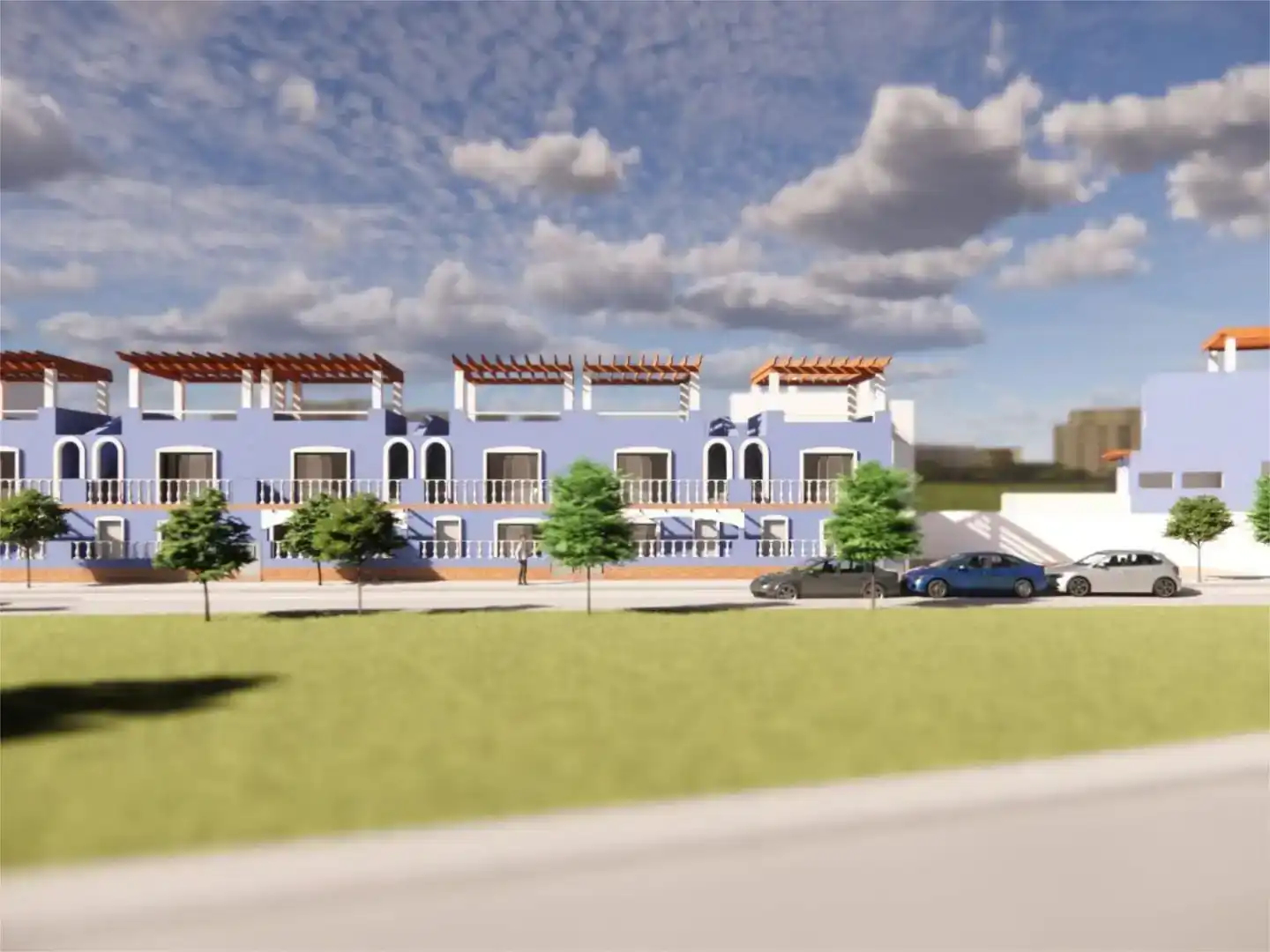 Vista exterior de Pis en venda en Cartagena amb Balcó