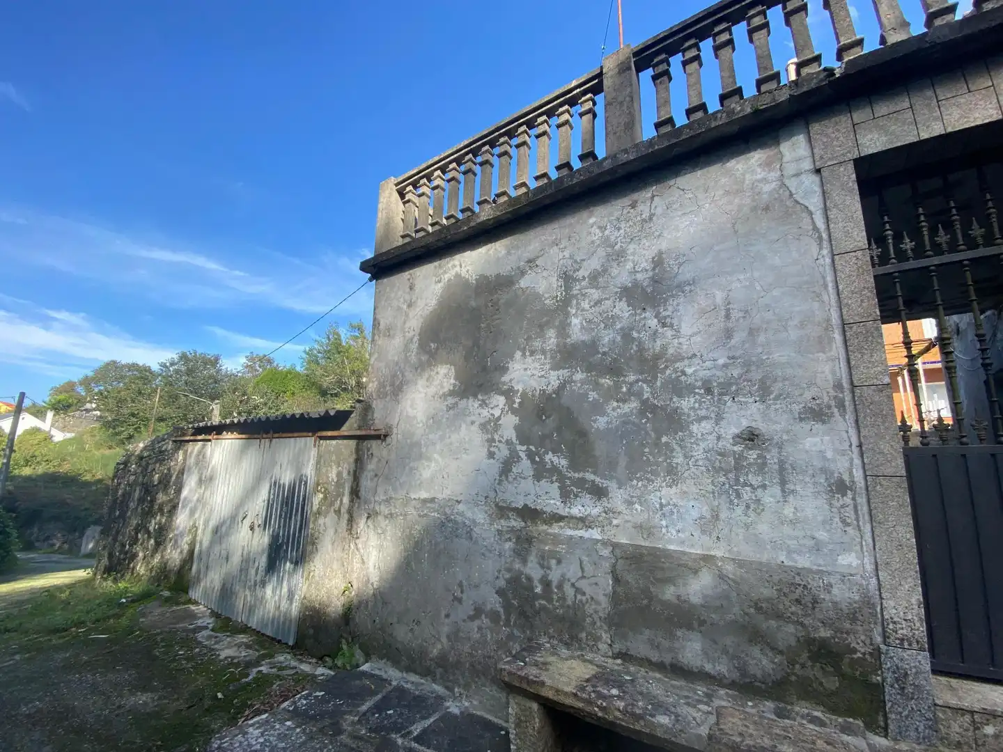 Vista exterior de Casa o xalet en venda en Cee amb Terrassa