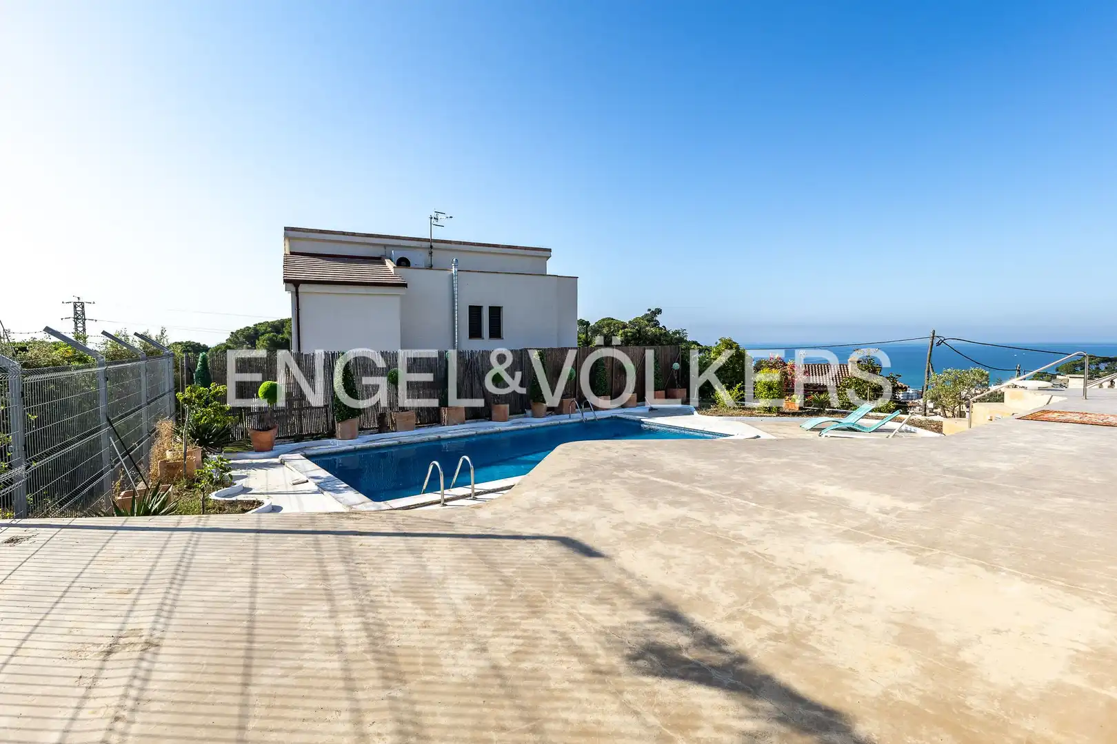 Exterior view of Houses for rent in Caldes d'Estrac  with Air Conditioner, Heating and Private garden