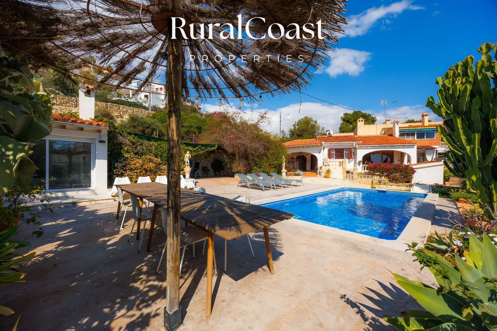 Exterior view of Detached homes for sale in El Campello  with Air Conditioner, Heating and Terrace