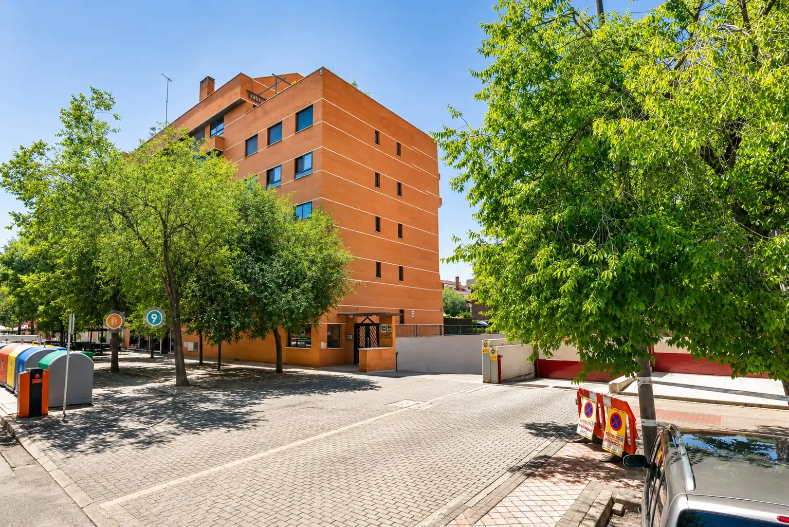 Außenansicht von Wohnung zur Miete in Alcorcón mit Heizung, Terrasse und Abstellraum