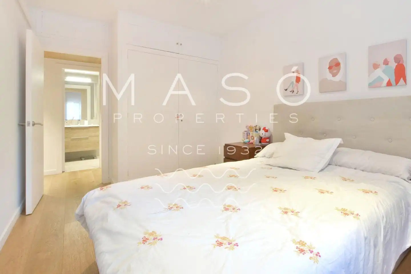 Dormitori de Apartament en venda en Barcelona amb Aire condicionat, Calefacció i Parquet