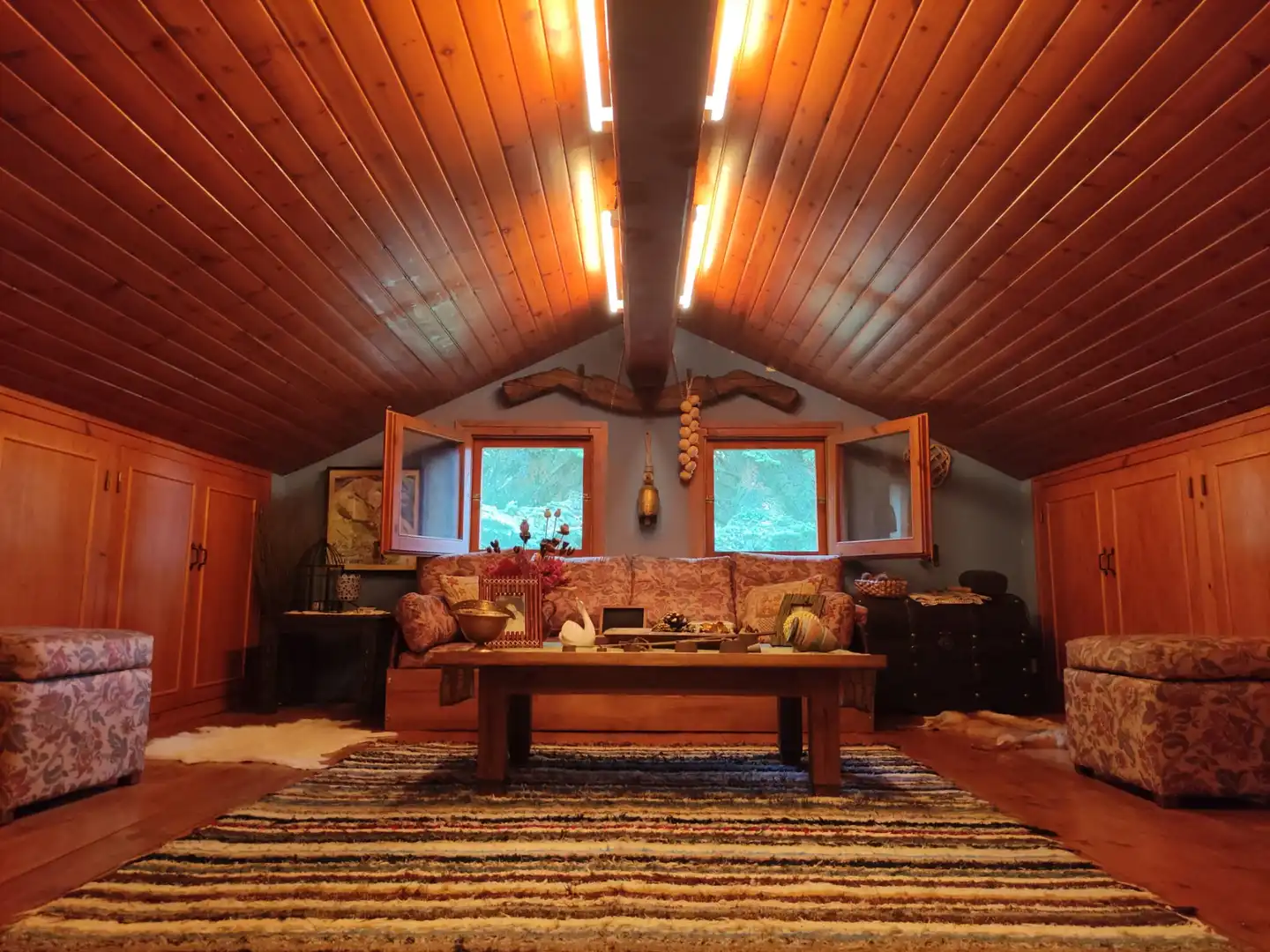 Living room of Country homes for sale in Ribes de Freser  with Heating, Private garden and Parquet flooring