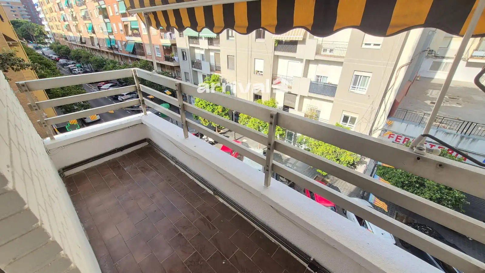Terrasse von Wohnung zur untervermieten in Valencia mit Heizung, Terrasse und Möbliert