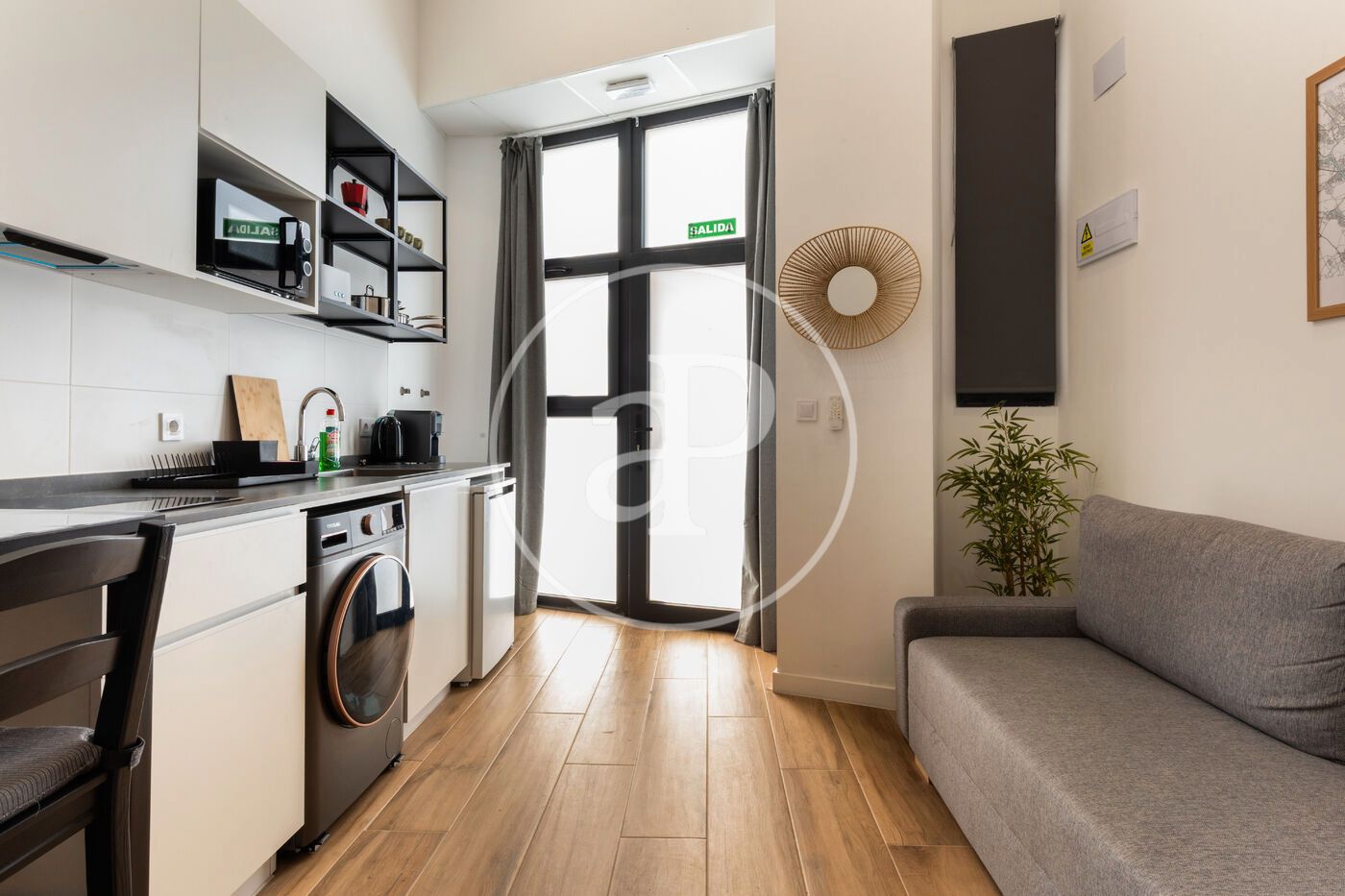 Kitchen of Loft for sale in  Valencia Capital  with Air Conditioner, Heating and Furnished