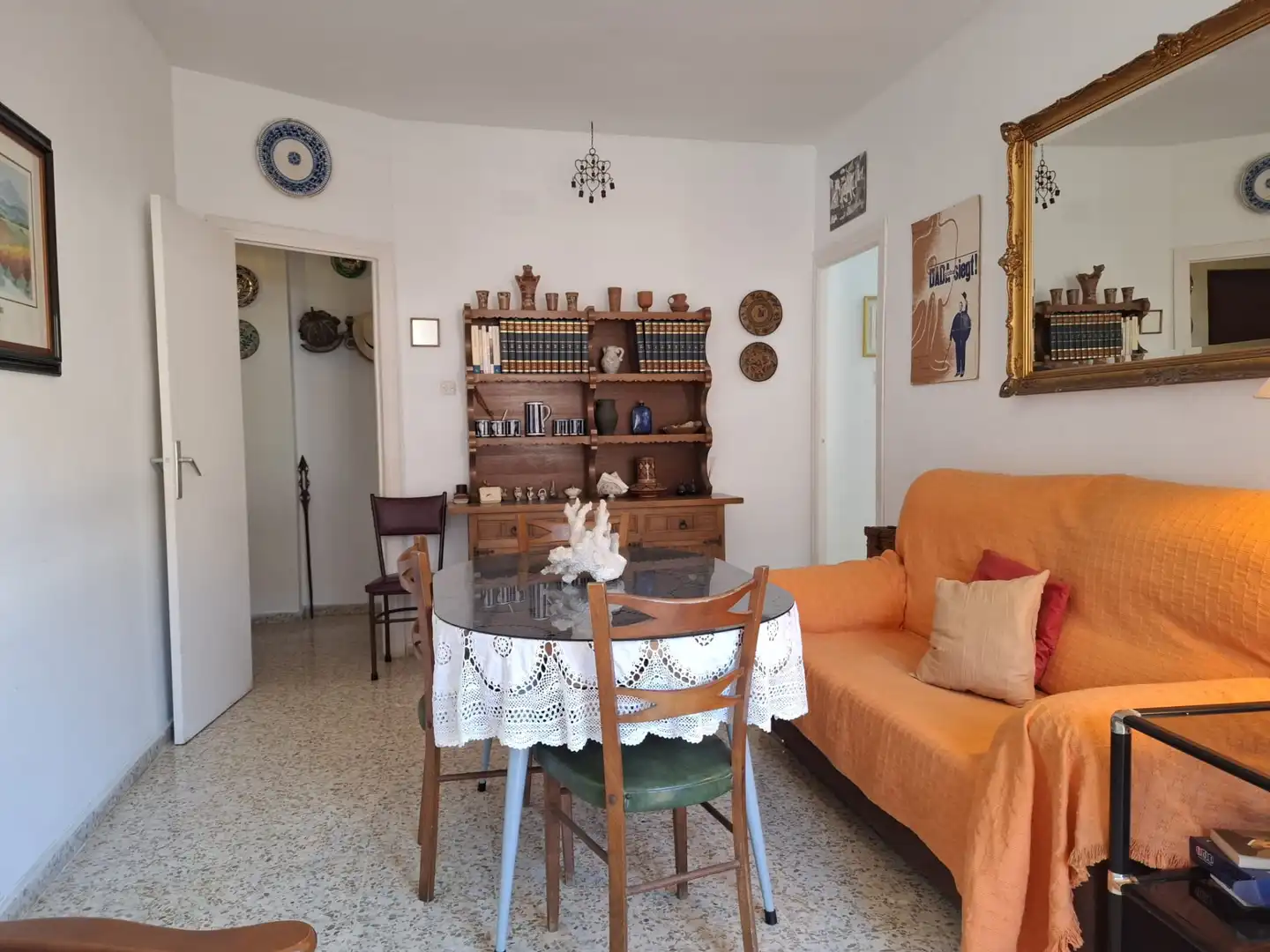 Dining room of Flat for sale in Torrenueva Costa  with Terrace and Furnished