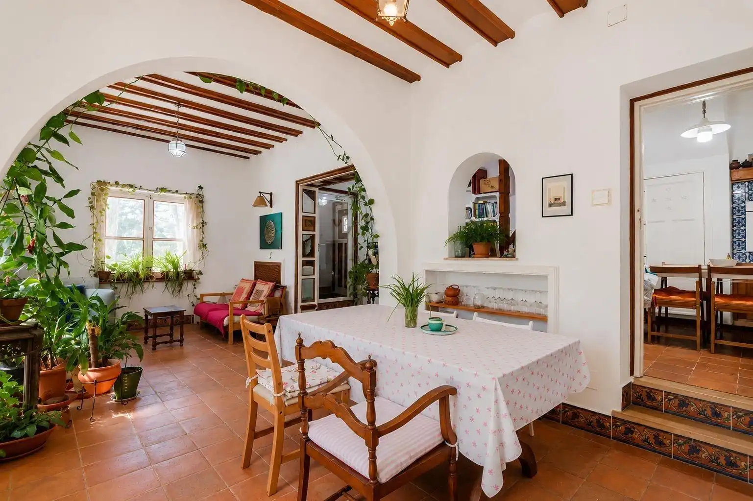 Casa aparellada amb piscina en venda a Abantos - Carmelitas, imagen 12