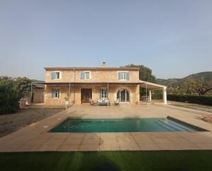 Swimming pool of Country house for sale in Lloseta  with Private garden, Terrace and Swimming Pool