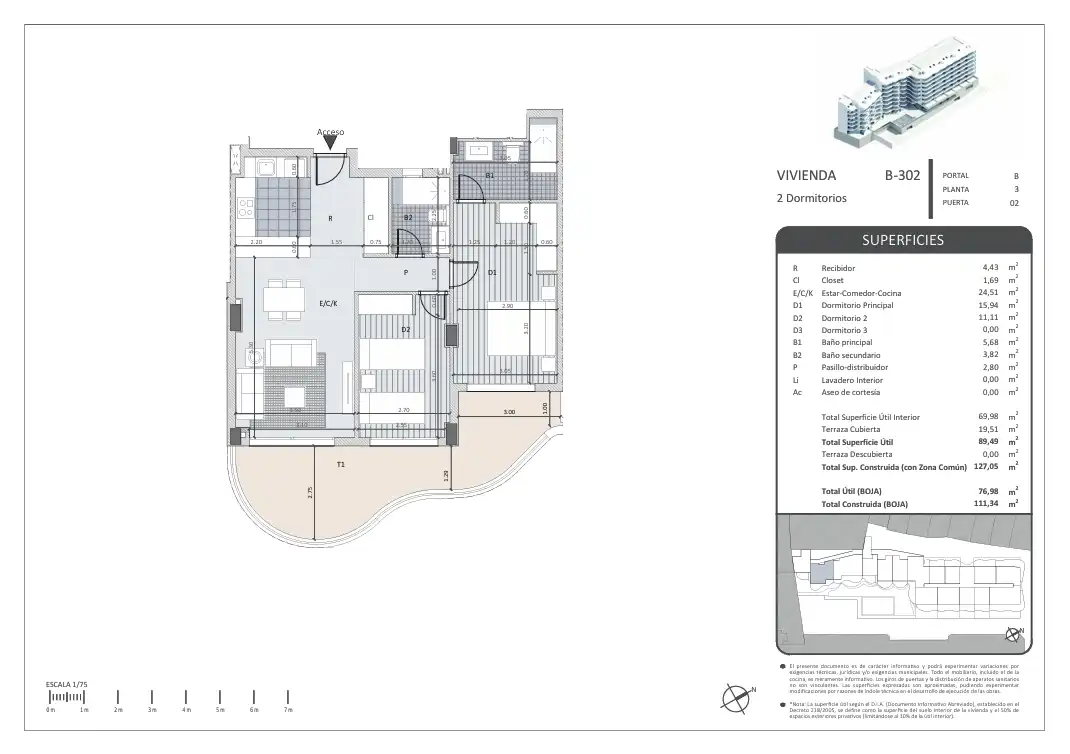 Apartament amb terrassa en venda a Puerto Deportivo, imagen 18