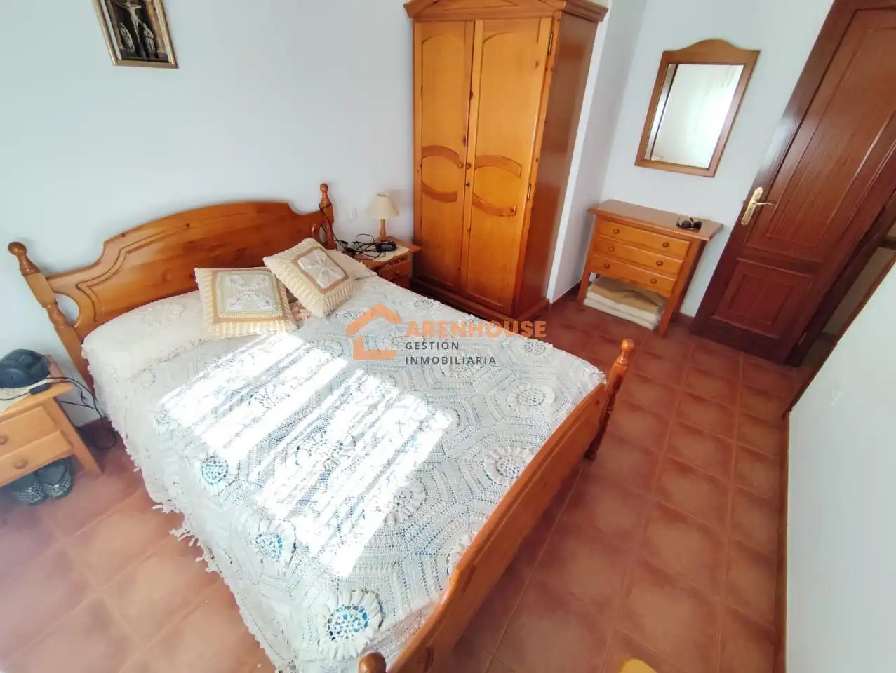 Bedroom of Houses for sale in Xunqueira de Ambía  with Heating, Storage room and Furnished