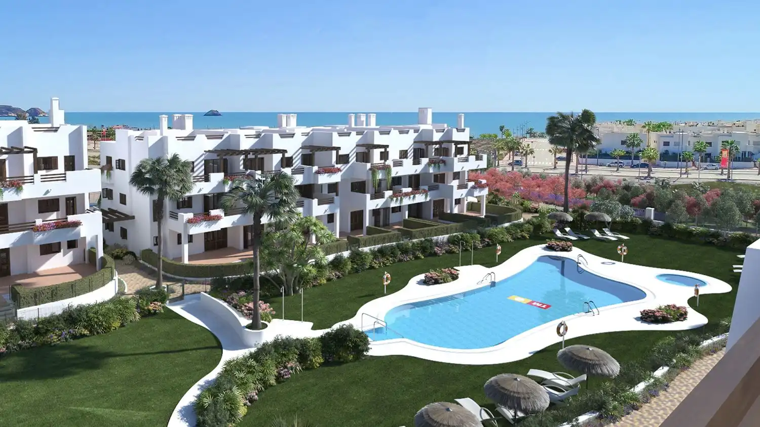 Flat with pool for sale in San Juan de los Terreros