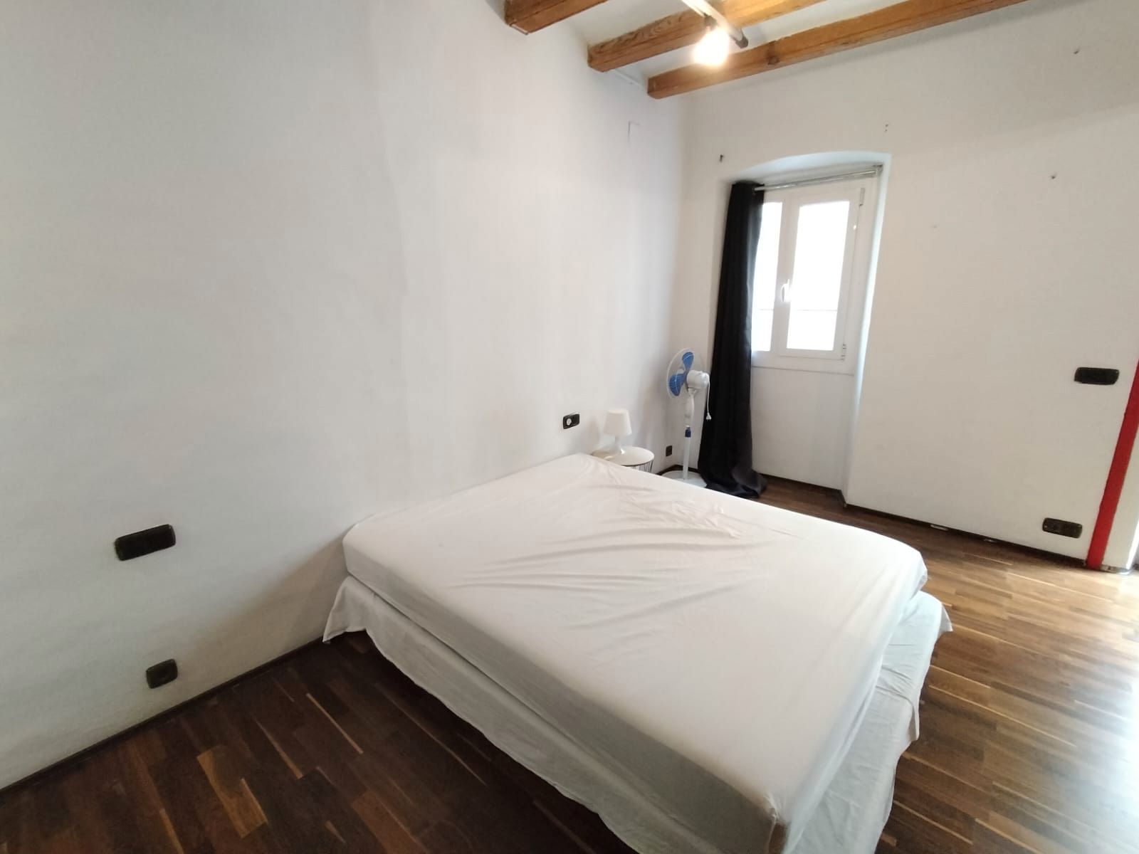 Bedroom of Flat for sale in  Barcelona Capital  with Air Conditioner, Furnished and Balcony