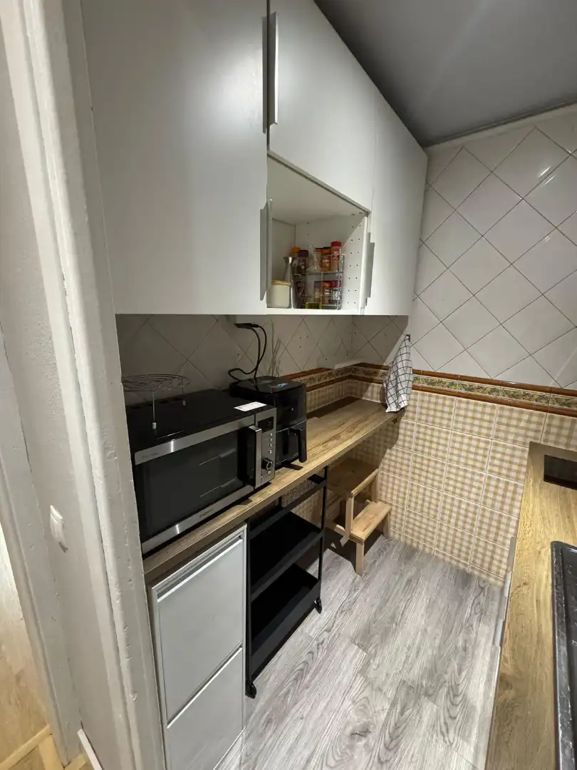 Cuina de Pis en venda en Barcelona amb Calefacció, Moblat i Balcó