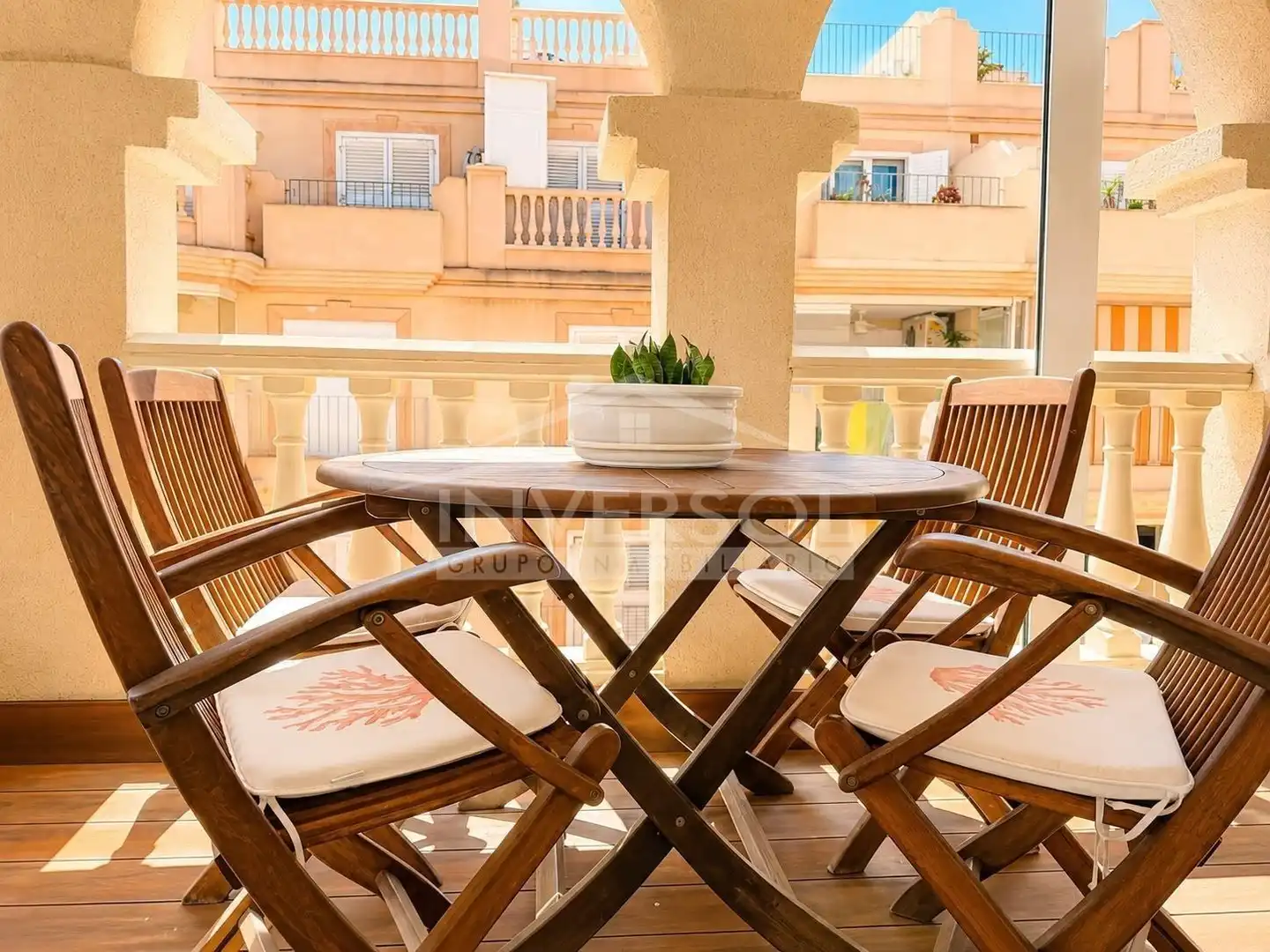 Terrasse von Wohnung zum Verkauf in El Ejido mit Klimaanlage, Heizung und Terrasse