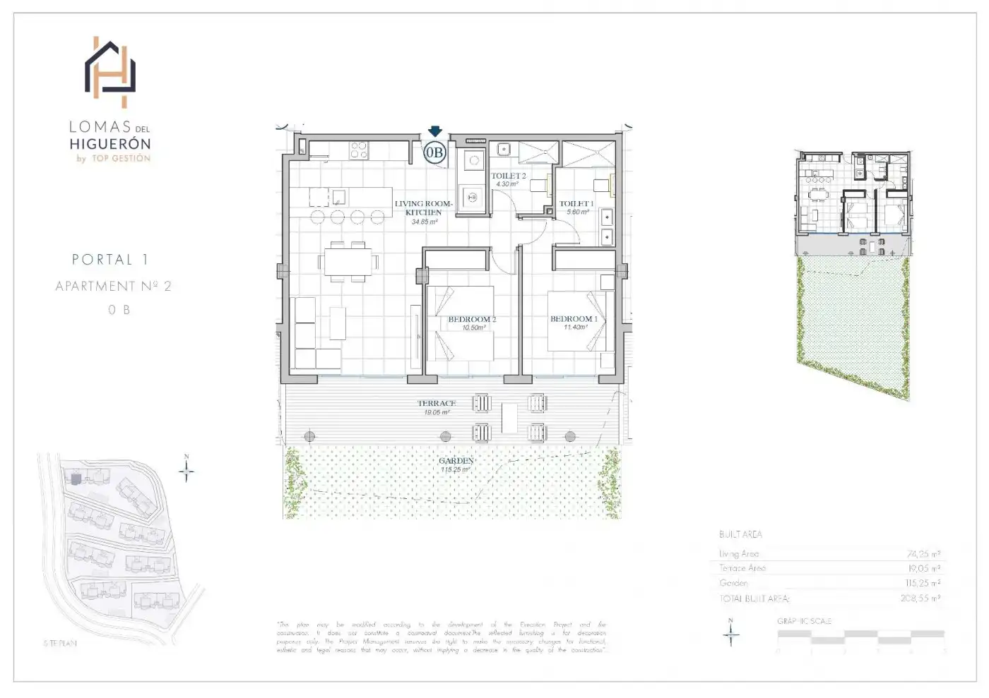 Apartment with pool for sale in Avenida ur-5 reserva del higueron, imagen 30