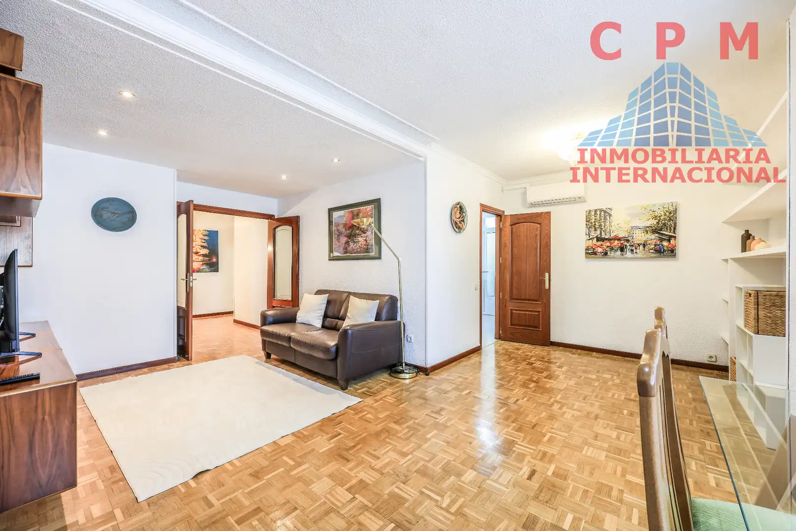 Living room of Flat for rent in Retiro