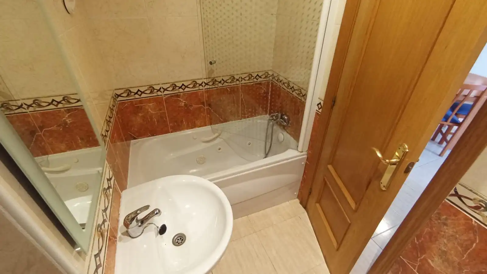 Bany de Apartament en venda en Oropesa del Mar / Orpesa amb Aire condicionat, Terrassa i Moblat