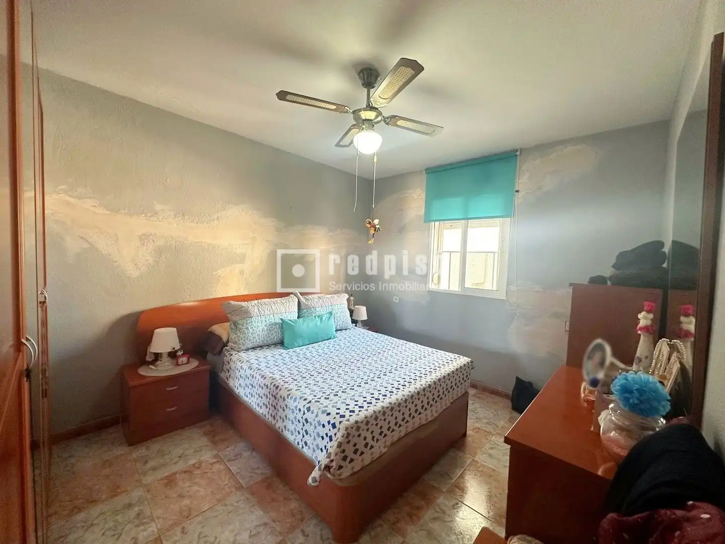 Bedroom of Flat for sale in Málaga  with Air Conditioner, Heating and Terrace