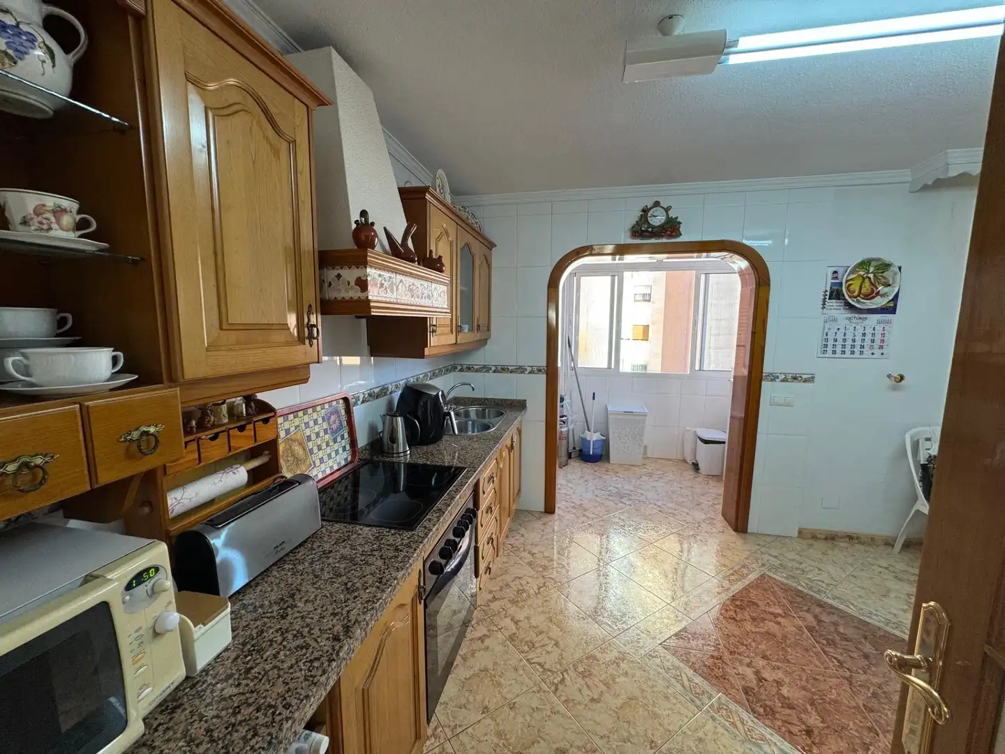 Kitchen of Flat for sale in Málaga  with Terrace and Storage room