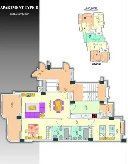 Apartamento en venta en La Manga del Mar Menor con Aire acondicionado, Calefacción y Terraza
