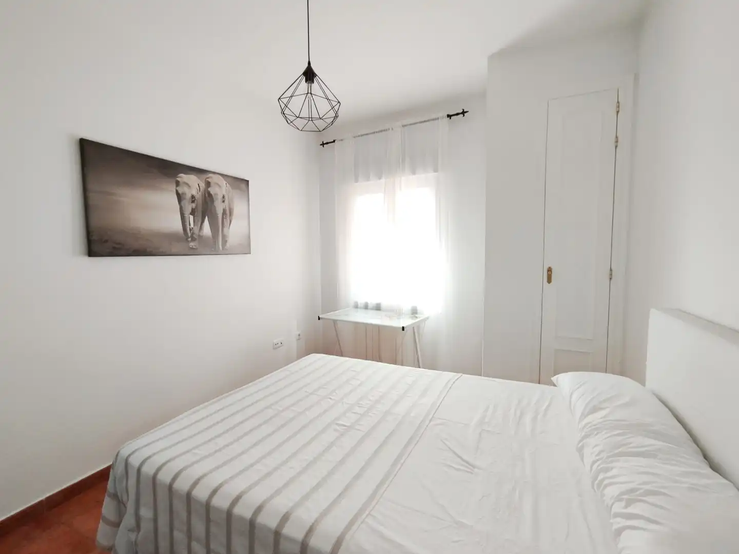 Bedroom of Flat for sale in Tomelloso  with Air Conditioner, Storage room and Furnished