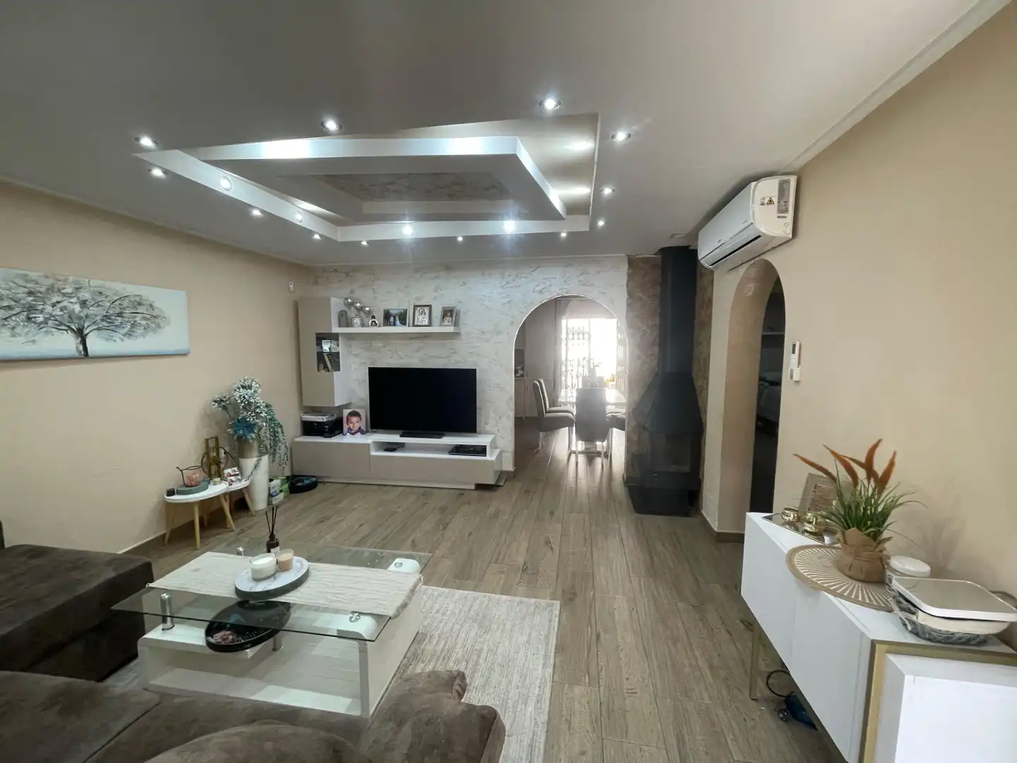 Sala de estar de Casa o chalet en venta en Torrevieja con Aire acondicionado, Calefacción y Terraza