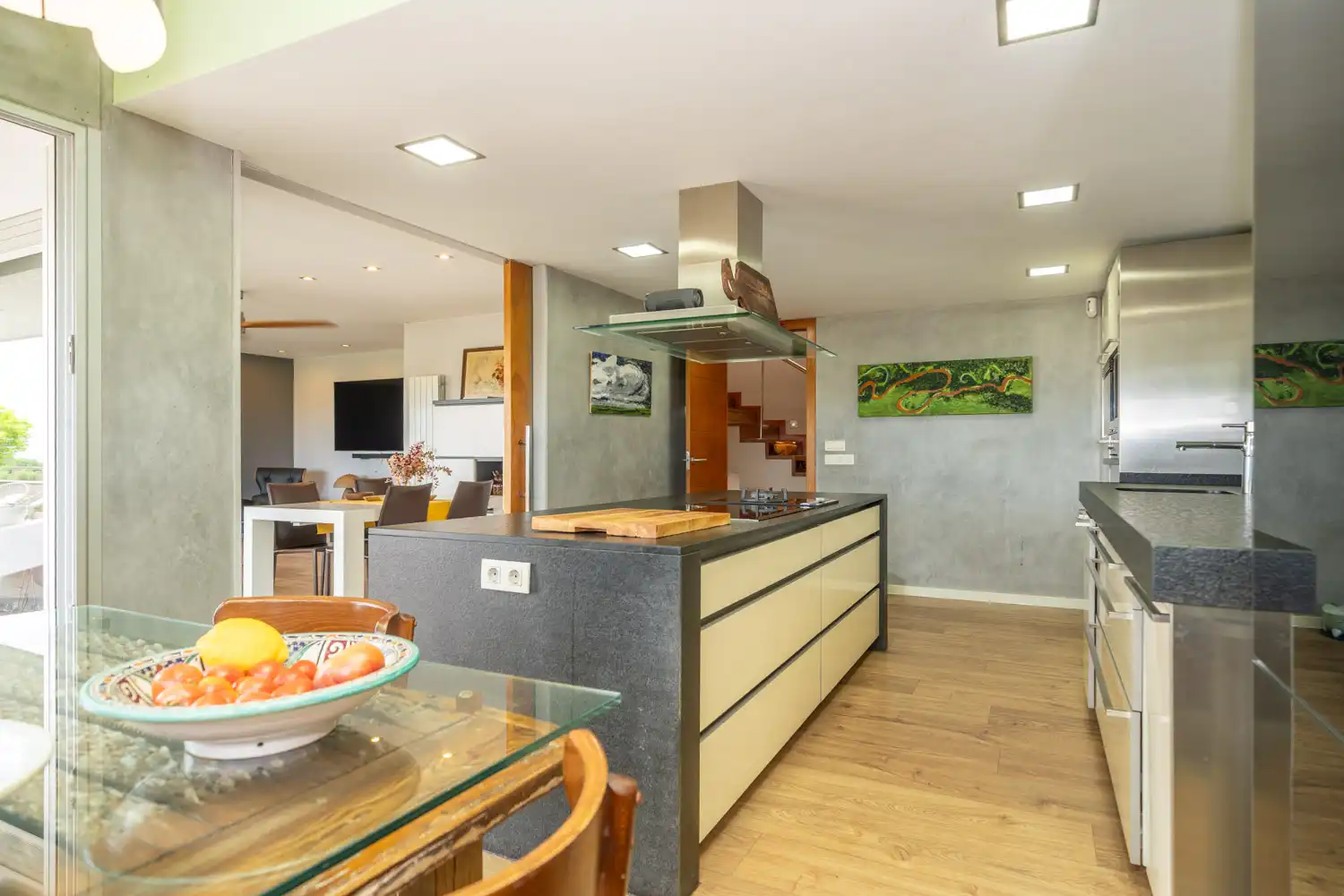 Cocina de Casa o chalet en venta en Santa Susanna con Aire acondicionado, Calefacción y Jardín privado