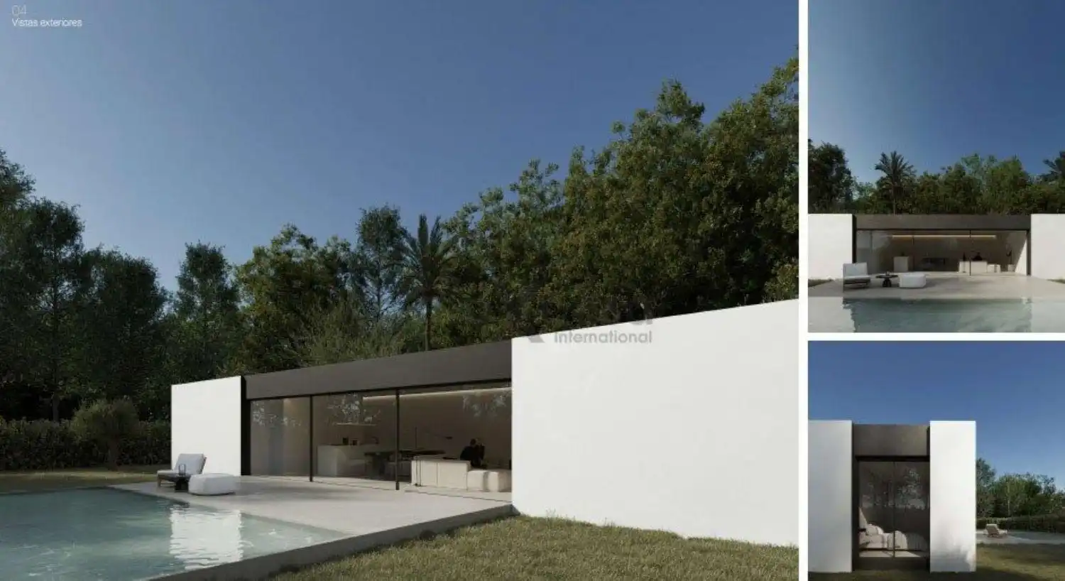 Exterior view of Houses for sale in L'Alfàs del Pi  with Swimming Pool