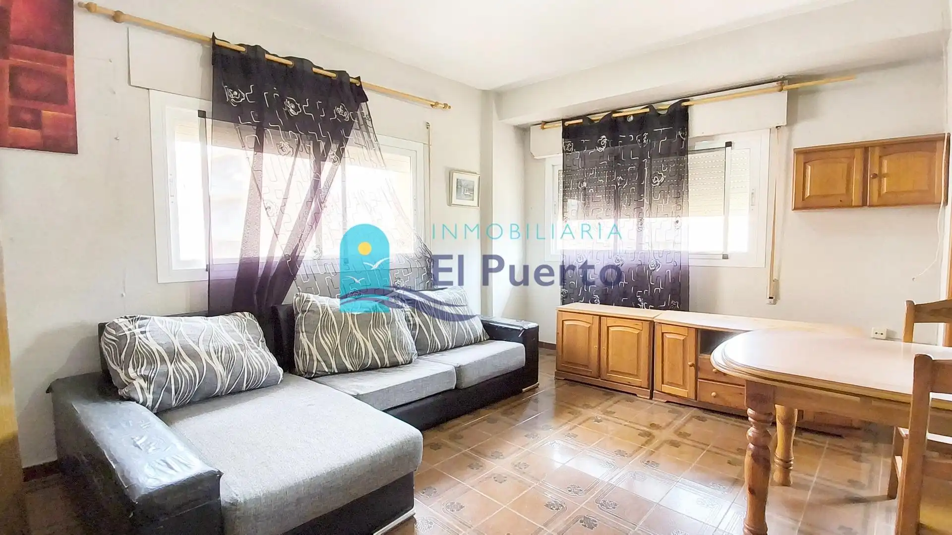 Sala de estar de Piso en venta en Mazarrón con Terraza y Amueblado