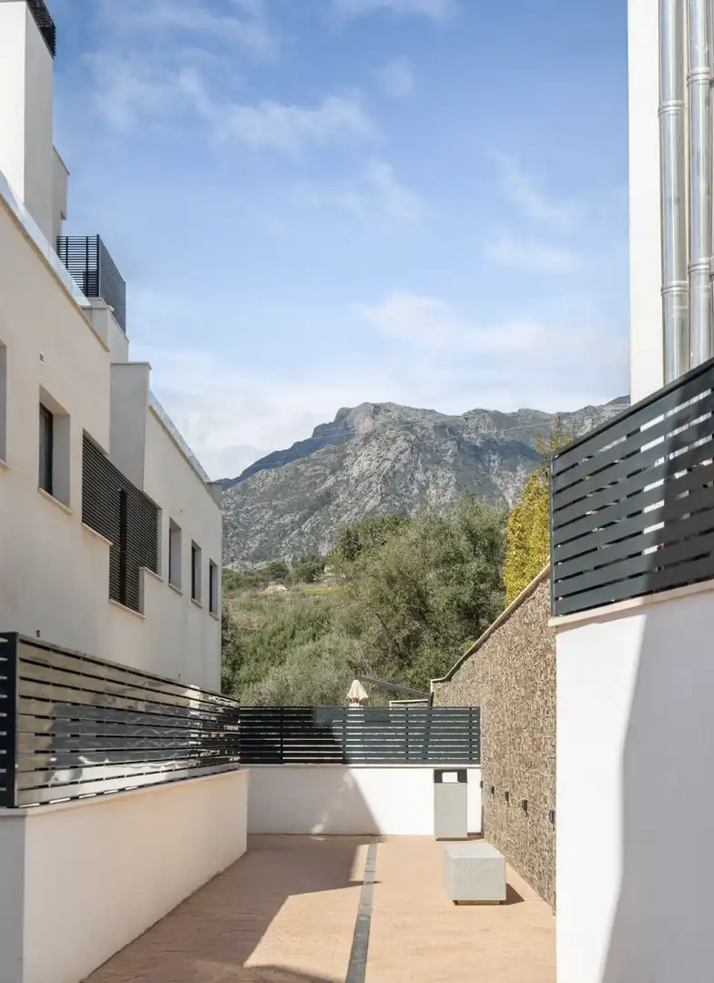 Vista exterior de Apartamento en venta en Marbella con Aire acondicionado, Calefacción y Terraza