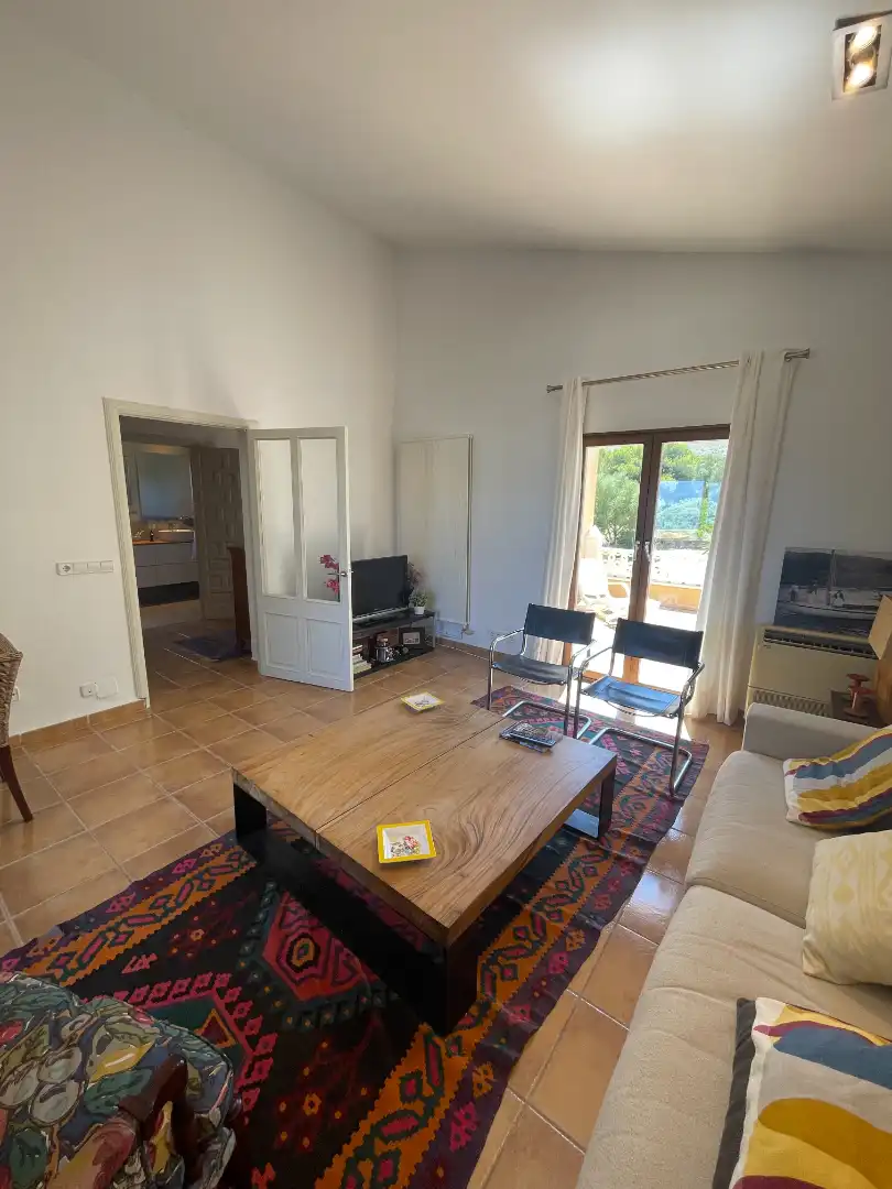 Sala de estar de Casa o chalet de alquiler en Artà con Aire acondicionado, Calefacción y Jardín privado
