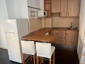 Kitchen of Apartment to rent in  Madrid Capital  with Air Conditioner, Heating and Furnished