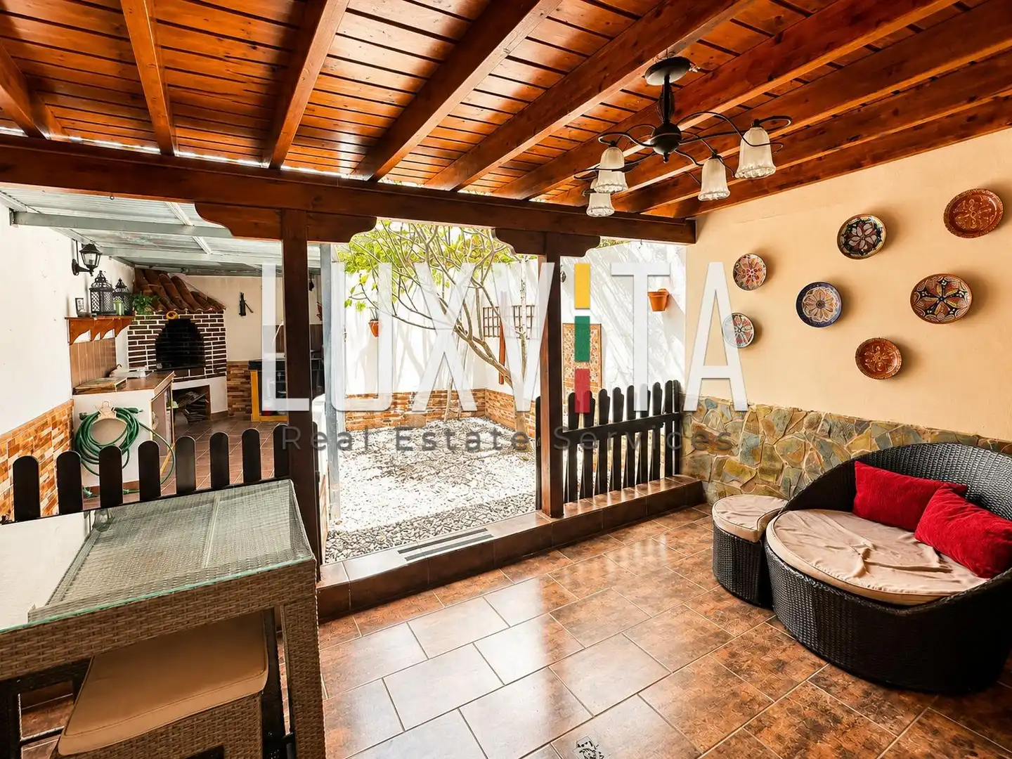 Terraza de Apartamento en venta en San Miguel de Abona con Jardín privado, Terraza y Amueblado
