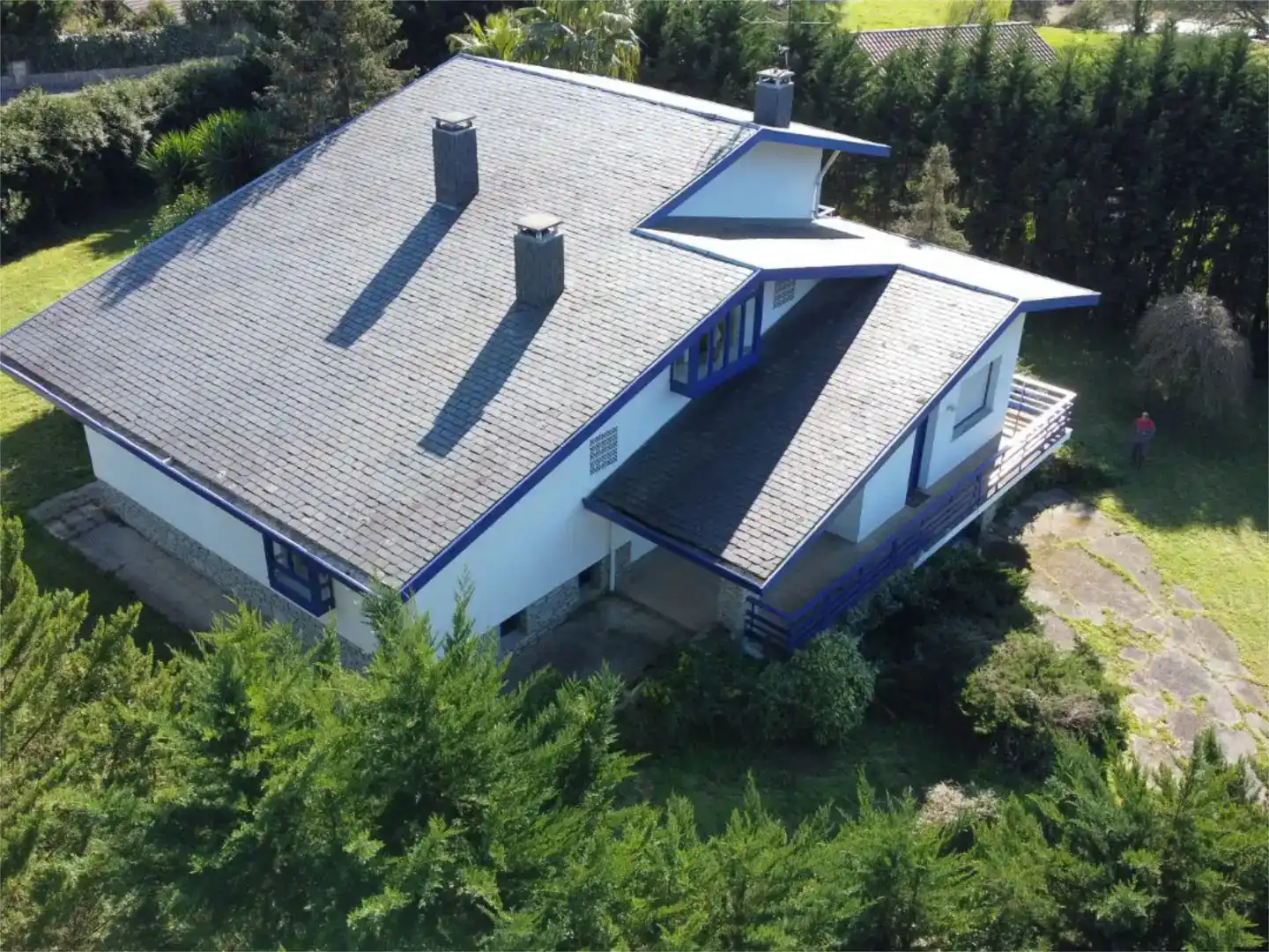 Vista exterior de Casa o xalet en venda en Plentzia amb Balcó