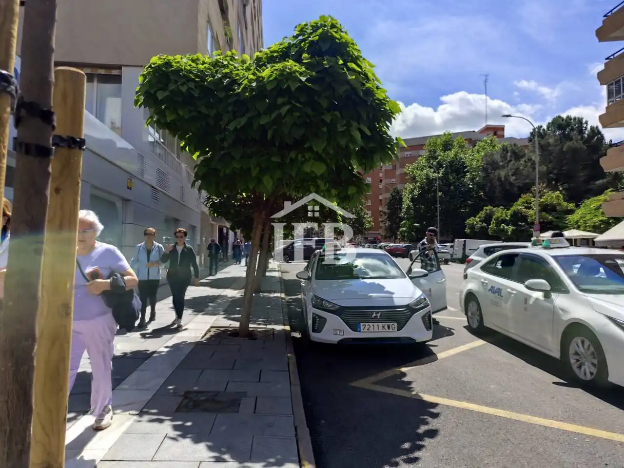 Vista exterior de Local en traspaso en Badajoz con Aire acondicionado