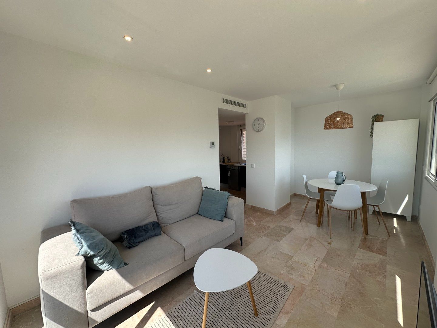 Sala d'estar de Apartament de lloguer en Calonge i Sant Antoni amb Aire condicionat, Calefacció i Moblat