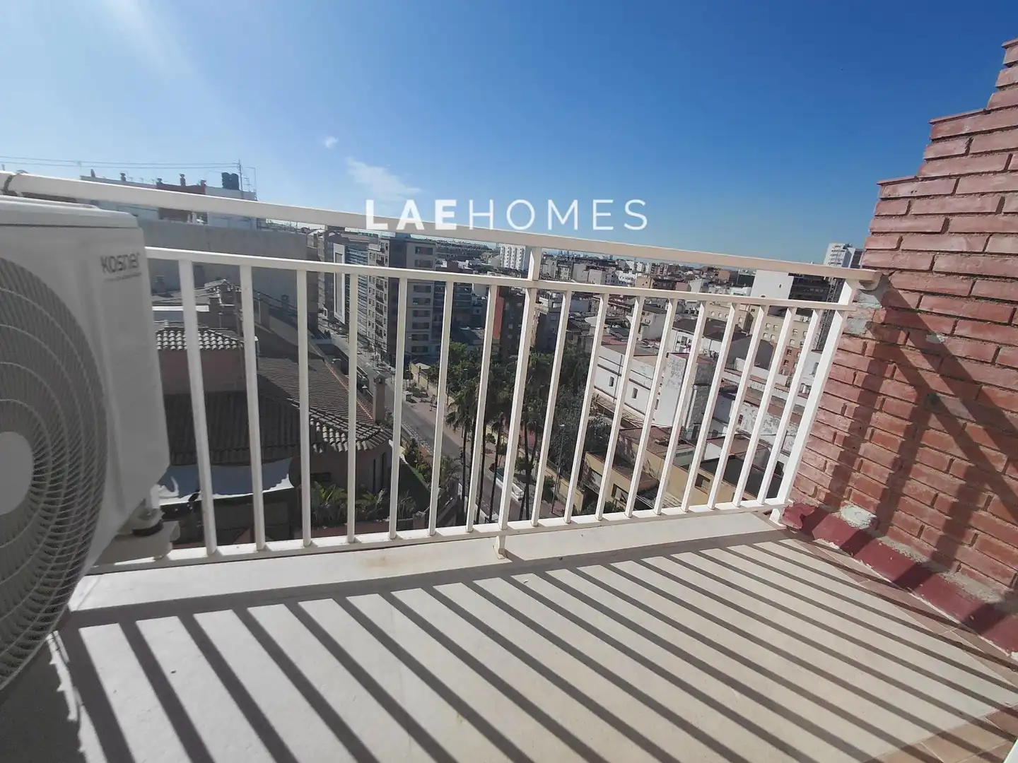 Terrassa de Àtic de lloguer en Castellón de la Plana / Castelló de la Plana amb Aire condicionat, Calefacció i Terrassa
