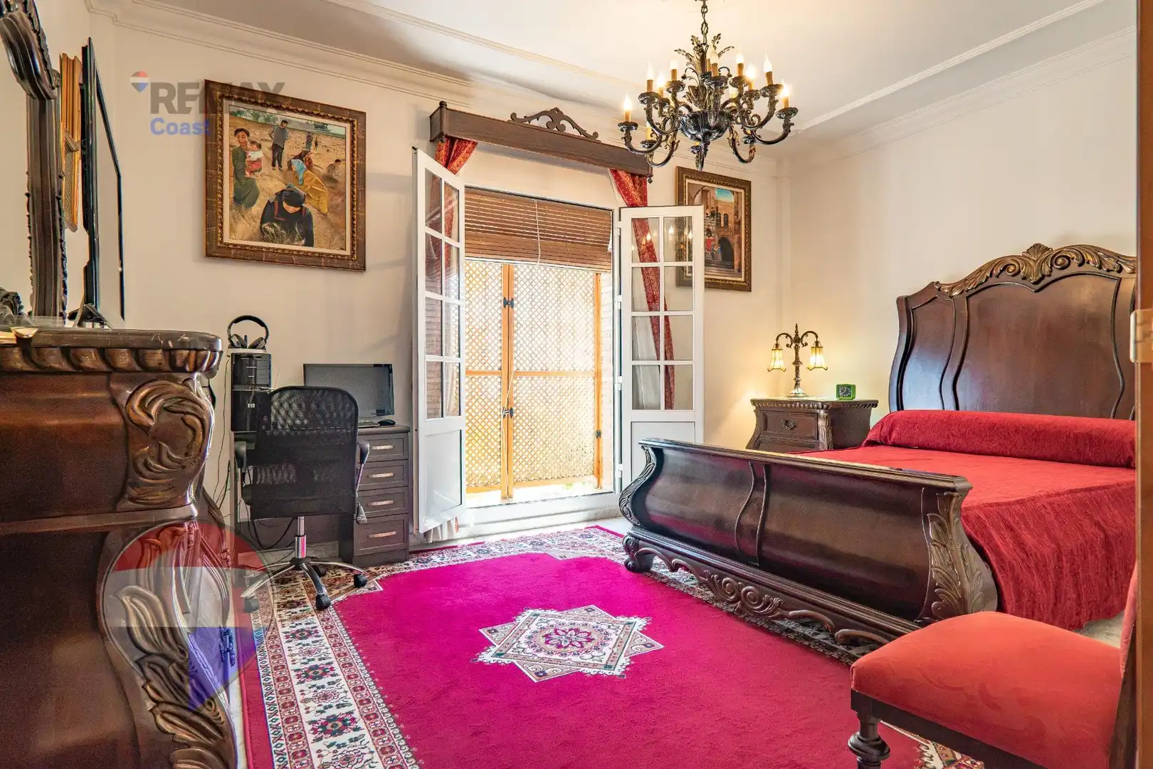 Bedroom of Houses for sale in Cuevas Bajas  with Heating, Private garden and Swimming Pool