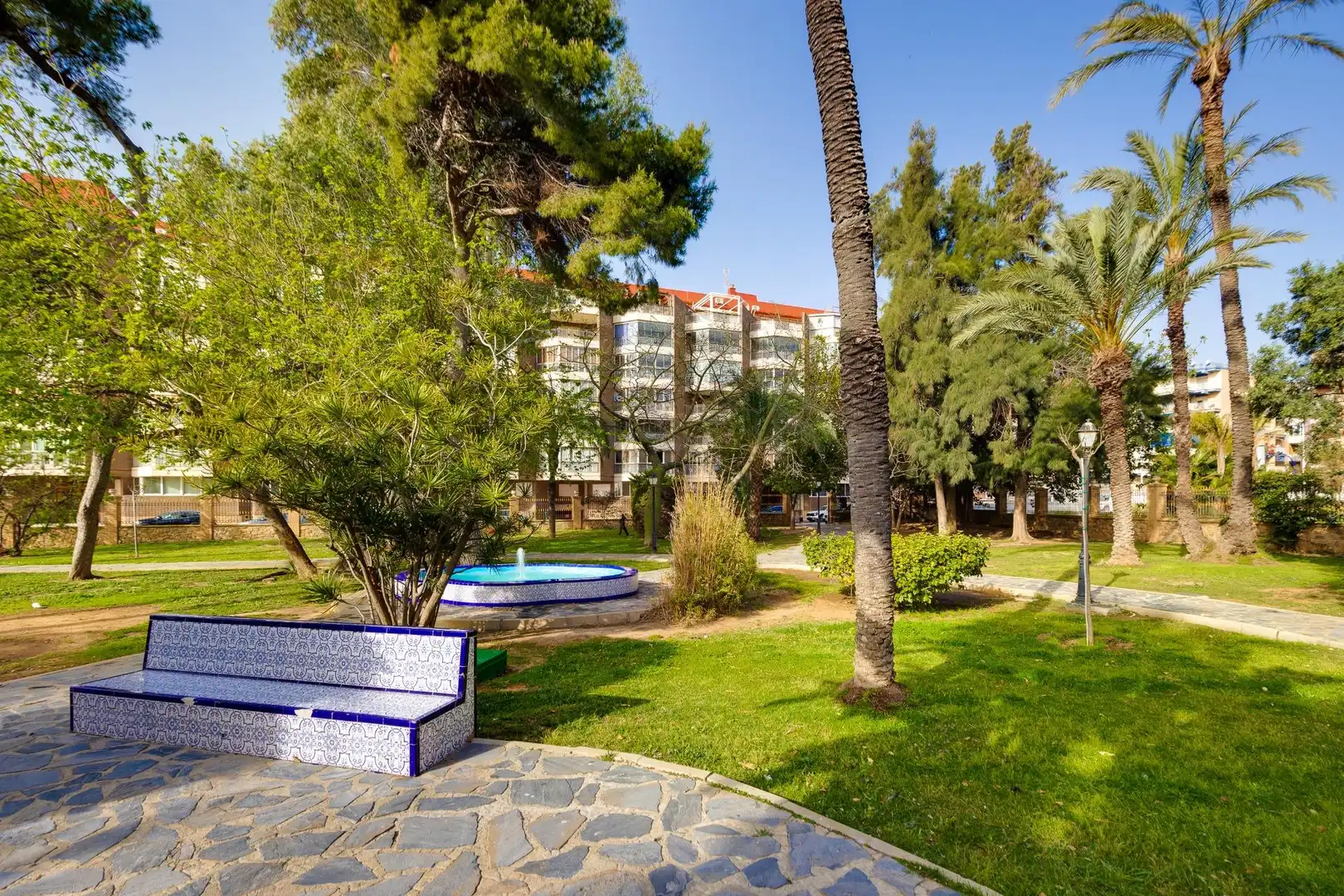 Garden of Apartments for sale in Torrevieja  with Heating, Terrace and Furnished