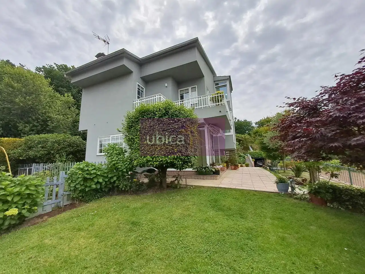 Exterior view of Houses for sale in Vigo   with Heating, Private garden and Terrace