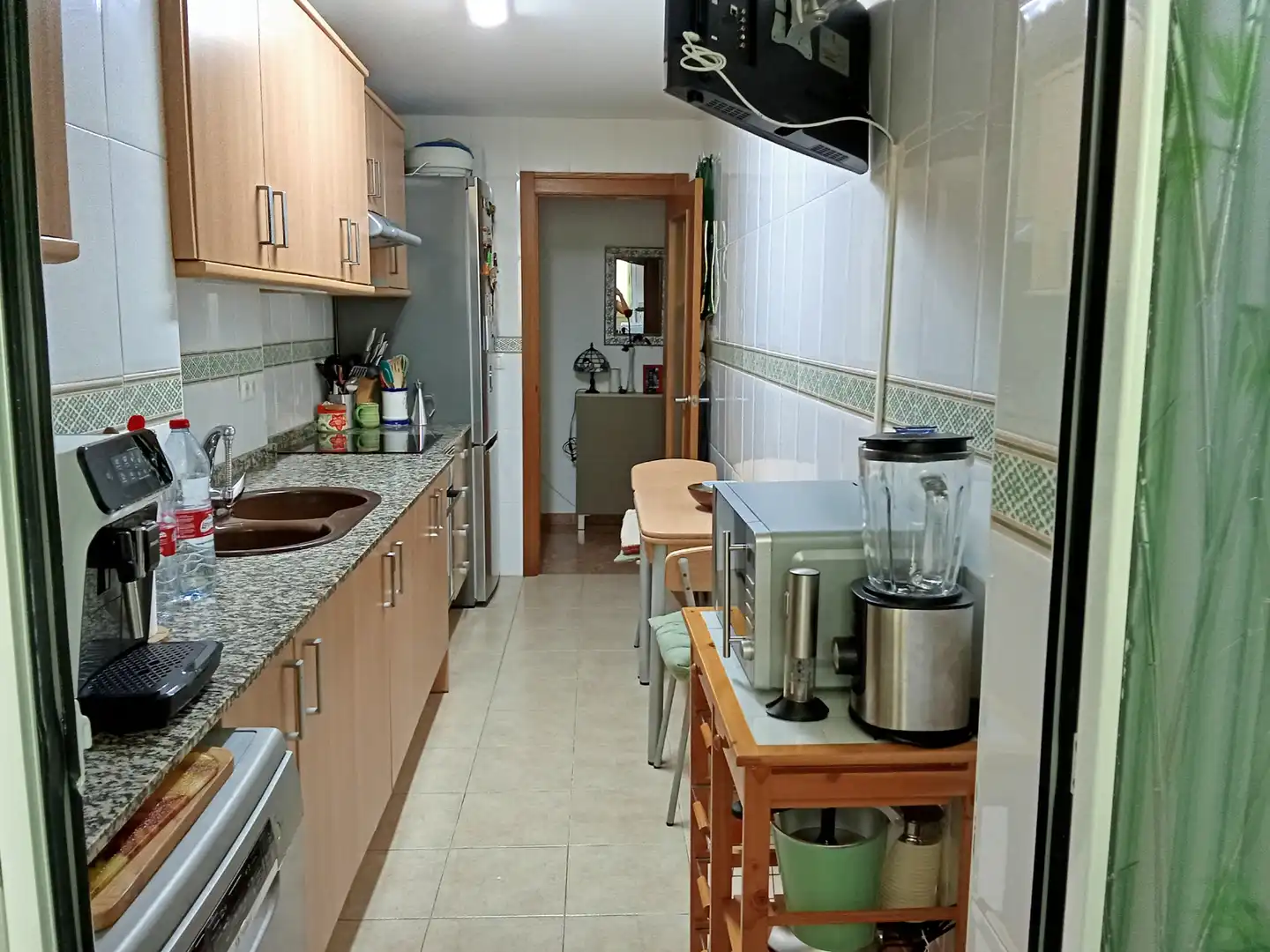 Cuina de Apartament en venda en Peñíscola / Peníscola amb Aire condicionat, Terrassa i Moblat