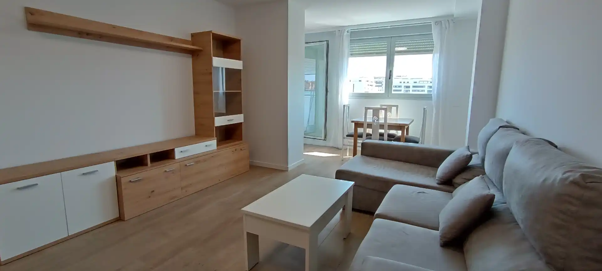 Sala de estar de Piso de alquiler en Rivas-Vaciamadrid con Calefacción, Jardín privado y Trastero