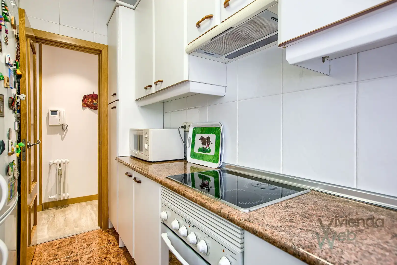 Kitchen of Flat for rent in Madrid  with Air Conditioner, Heating and Parquet flooring